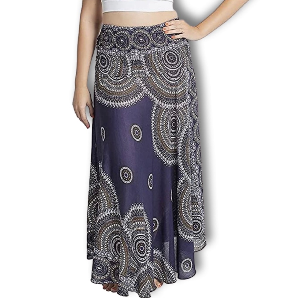 Happy Trunks Bohemian Gypsy Maxi skirt